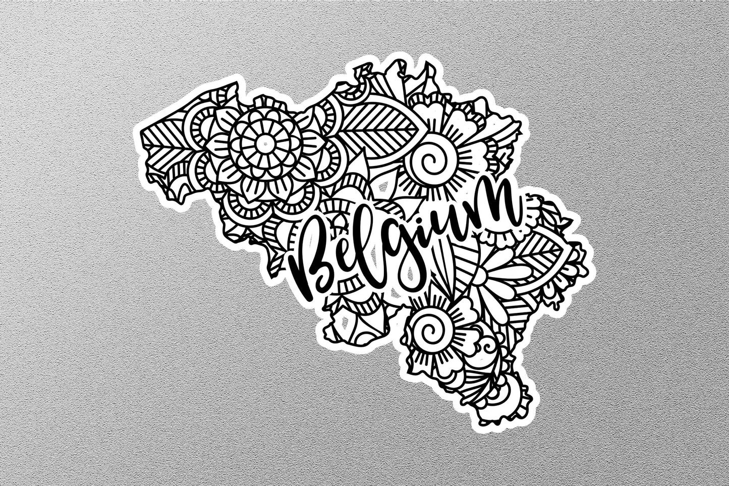 Wholesale Belgium Travel Sticker