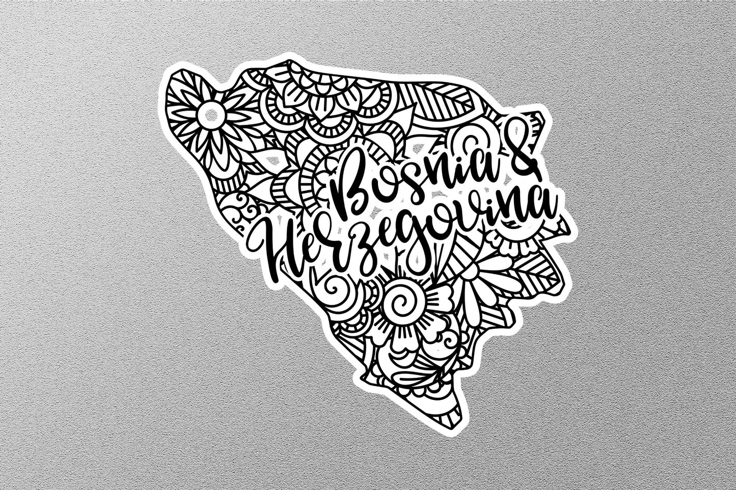 Wholesale Bosnia and Herzegovina Travel Sticker