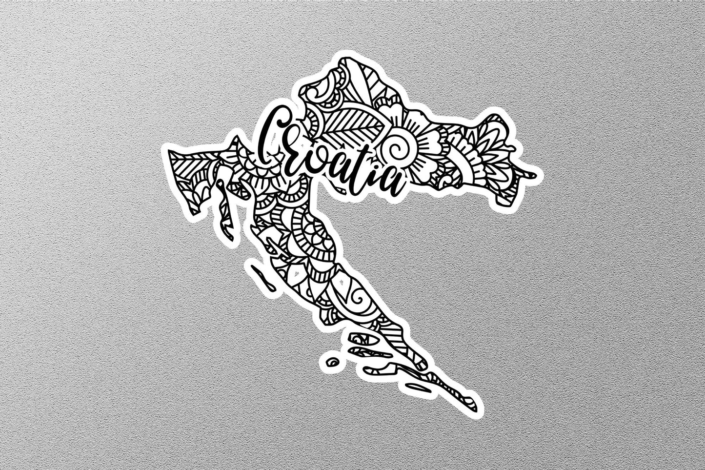 Wholesale Croatia Travel Sticker