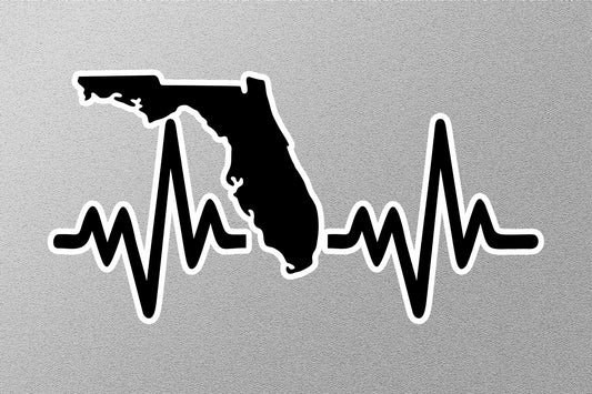 Florida Heartbeat Sticker