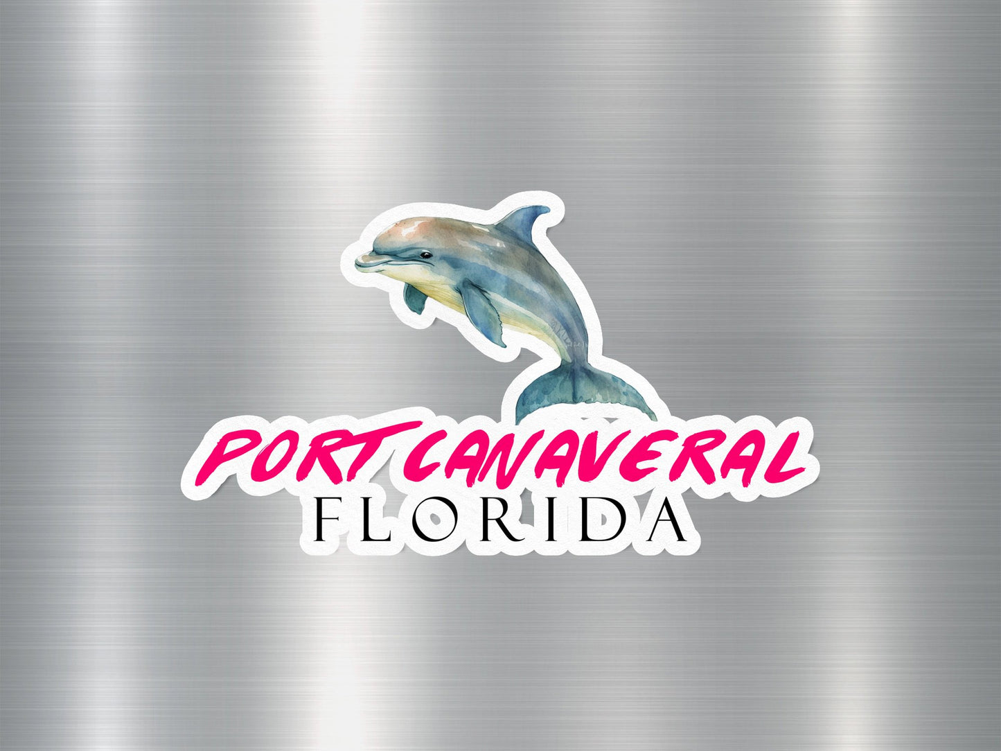 Wholesale Port Canaveral Florida Dolphin Sticker
