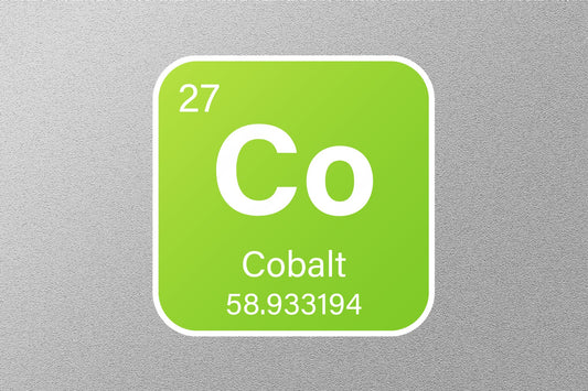 Cobalt Periodic Element Sticker