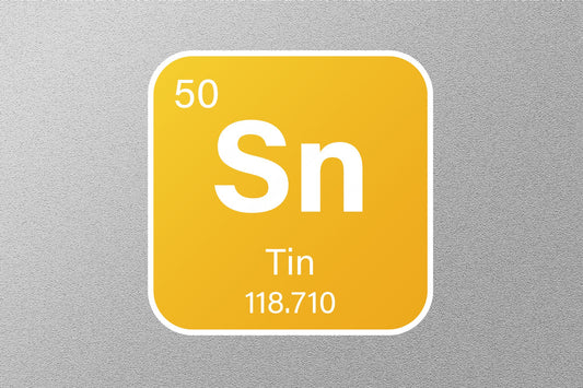 Tin Periodic Element Sticker