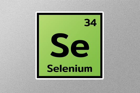 Selenium Periodic Element Sticker