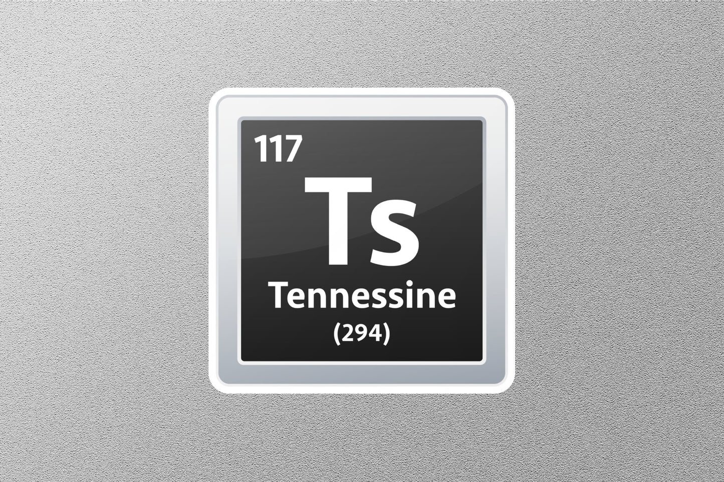 Tennessine Periodic Element Sticker