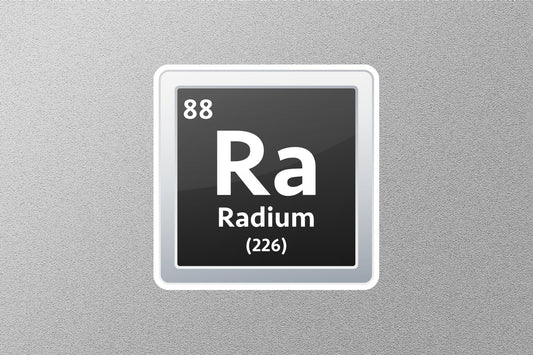 Radium Periodic Element Sticker