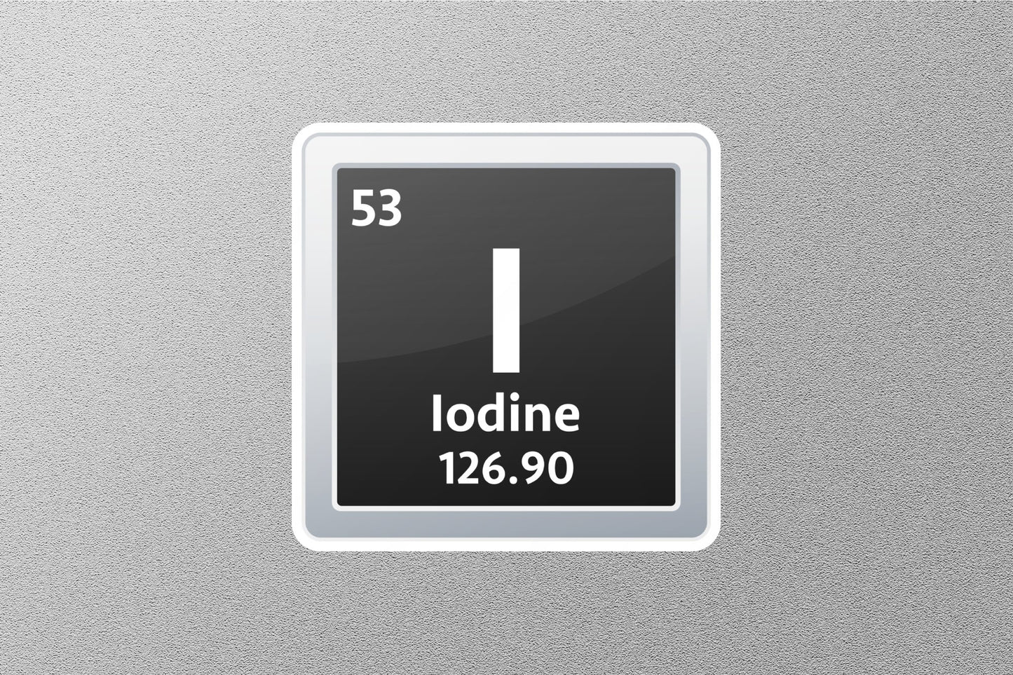 Lodine Periodic Element Sticker