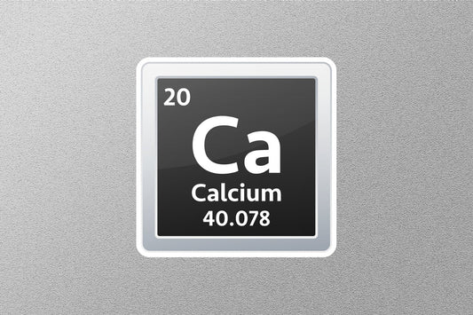 Calcium Periodic Element Sticker