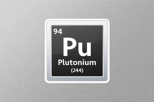 Plutonium Periodic Element Sticker