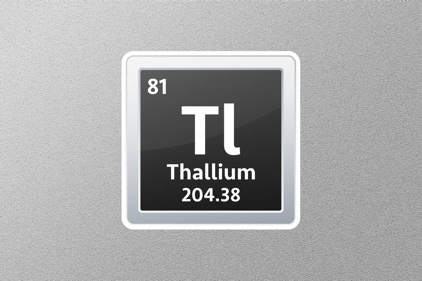 Thallium Periodic Element Sticker
