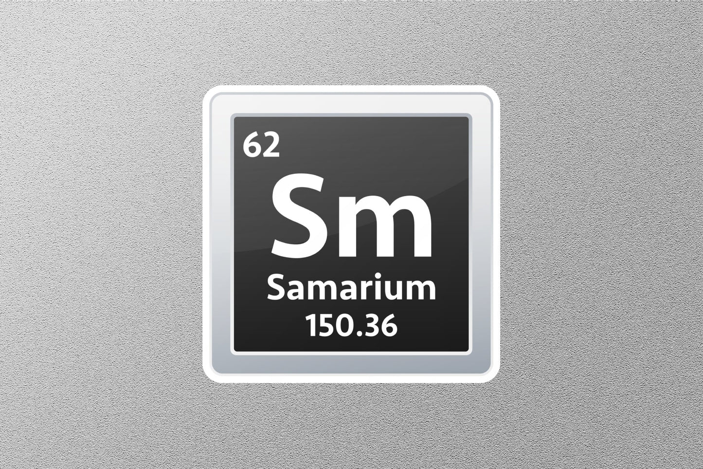Samarium Periodic Element Sticker