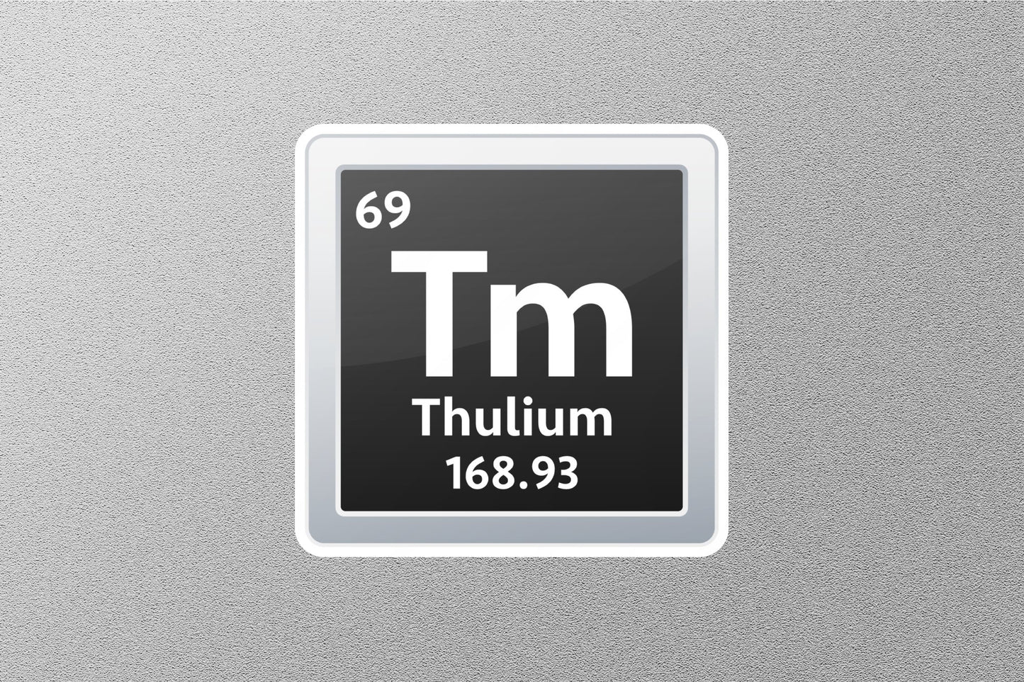 Thulium Periodic Element Sticker