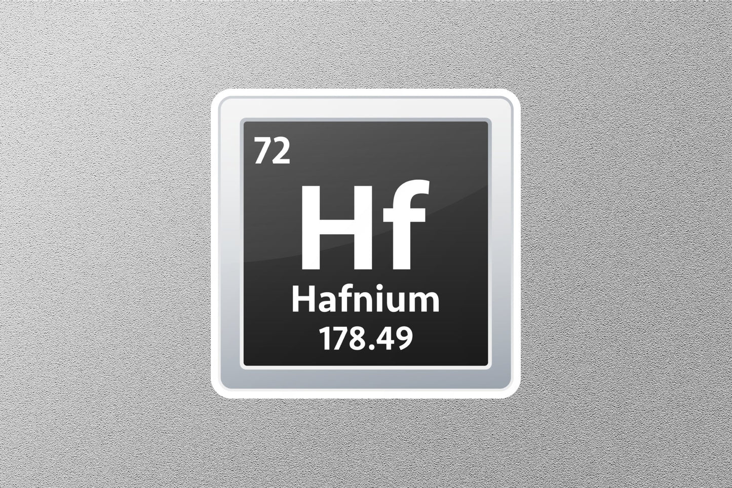 Hafnium Periodic Element Sticker