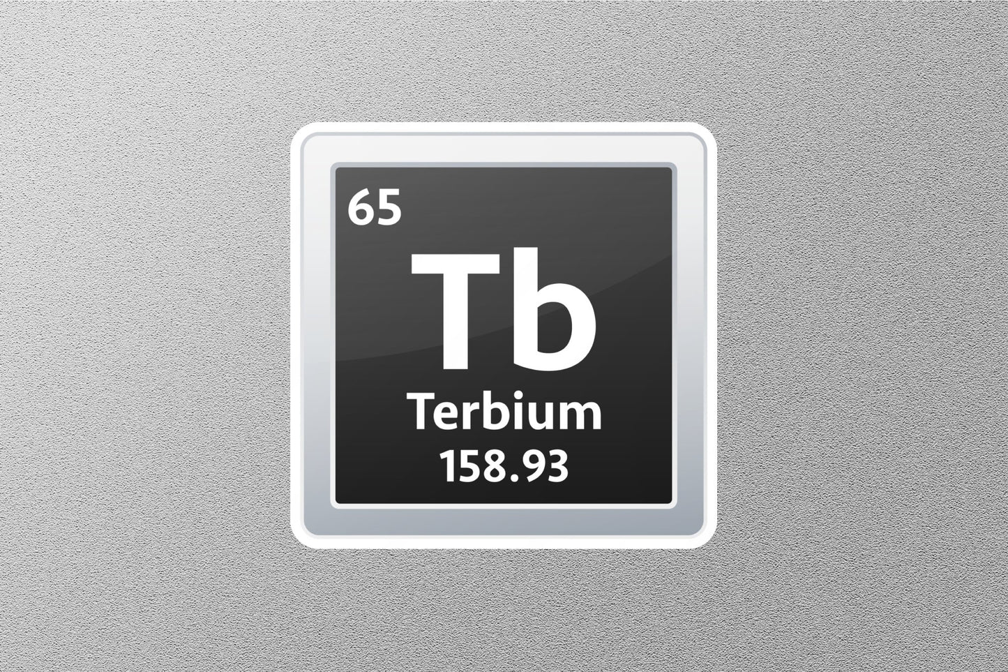 Terbium Periodic Element Sticker