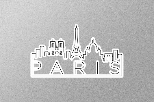 Paris Skyline Sticker