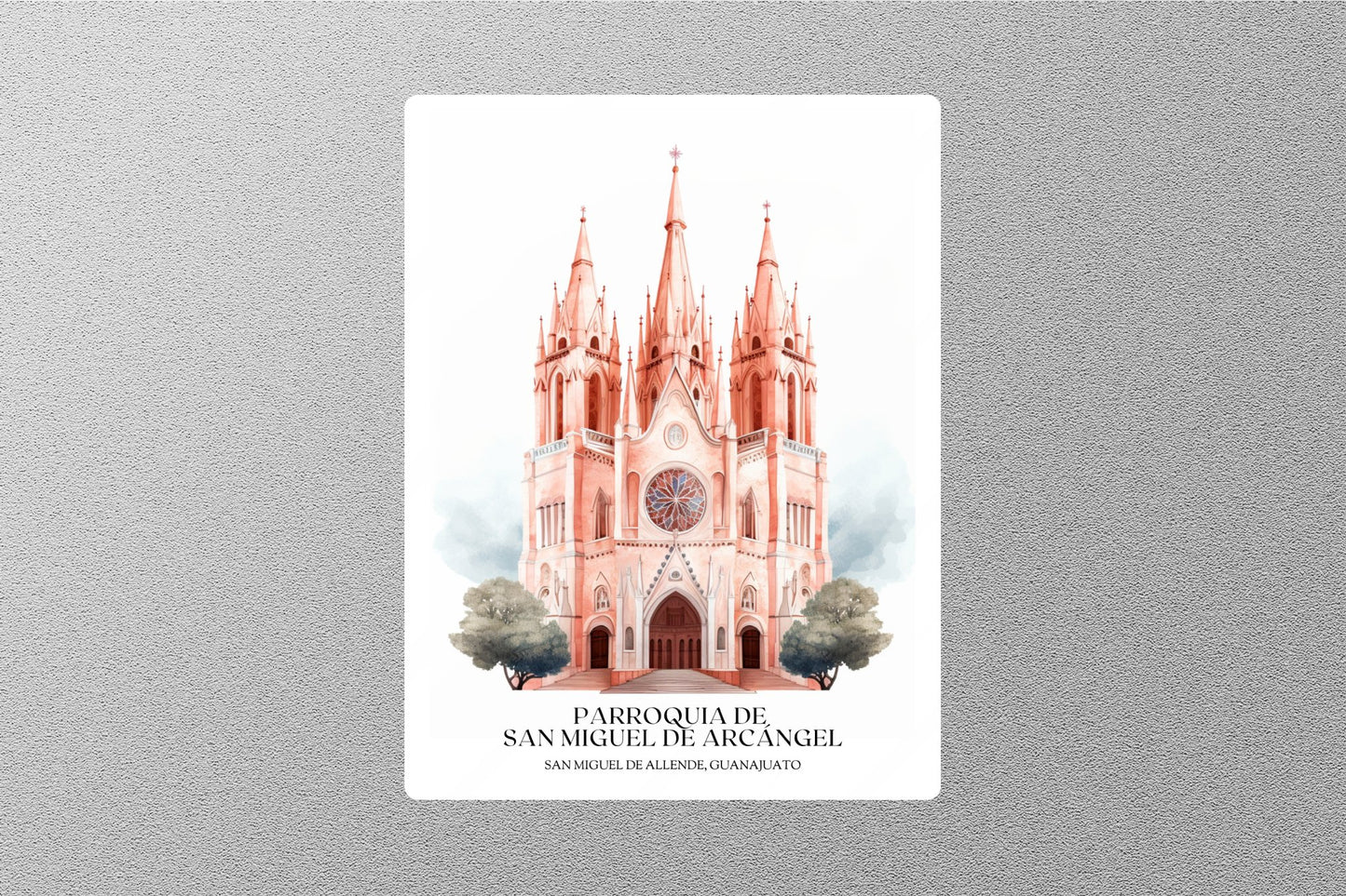 Wholesale Vintage Parroquia de San Miguel Arca Travel Stickers