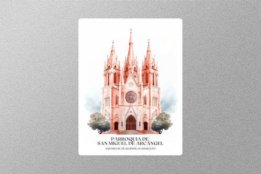 Wholesale Vintage Parroquia de San Miguel Arca Travel Stickers