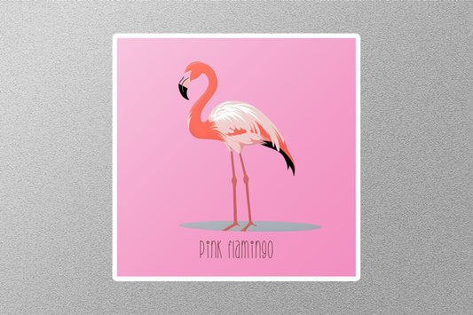 Wholesale Pink Flamingo Sticker