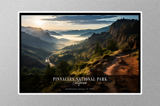 Pinnacles Sunrise National Park Sticker