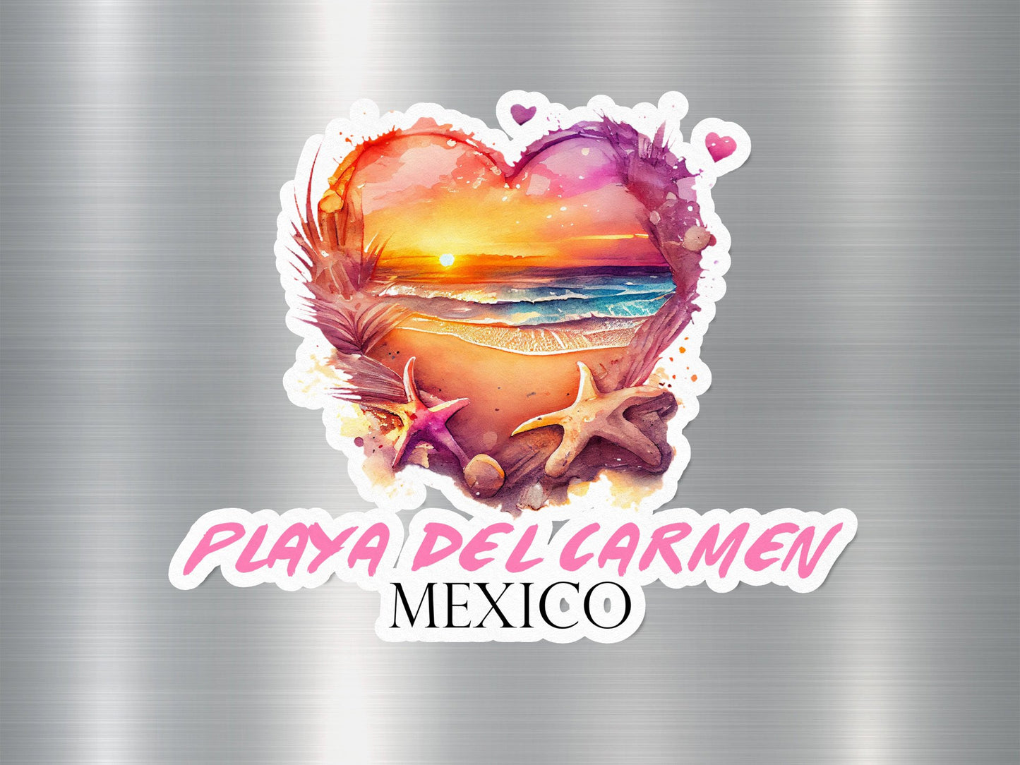 Wholesale Playa Del Carmen Mexico Heart Sticker