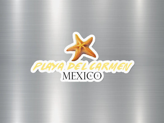 Playa Del Carmen Mexico Starfish Sticker