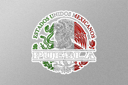 Puebla Mexico State Stickers