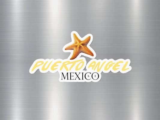 Puerto Angel Mexico Starfish Sticker