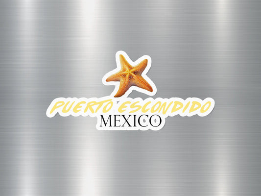 Puerto Escondido Mexico Starfish Sticker