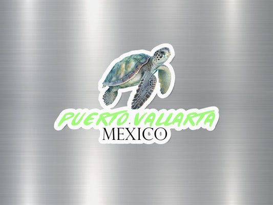 Puerto Vallarta Mexico Turtle Sticker