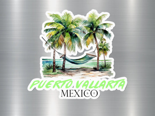 Puerto Vallarta Mexico Hammock Sticker