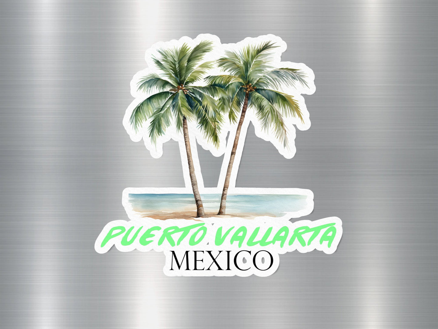 Wholesale Puerto Vallarta Mexico Palm Tree Sticker