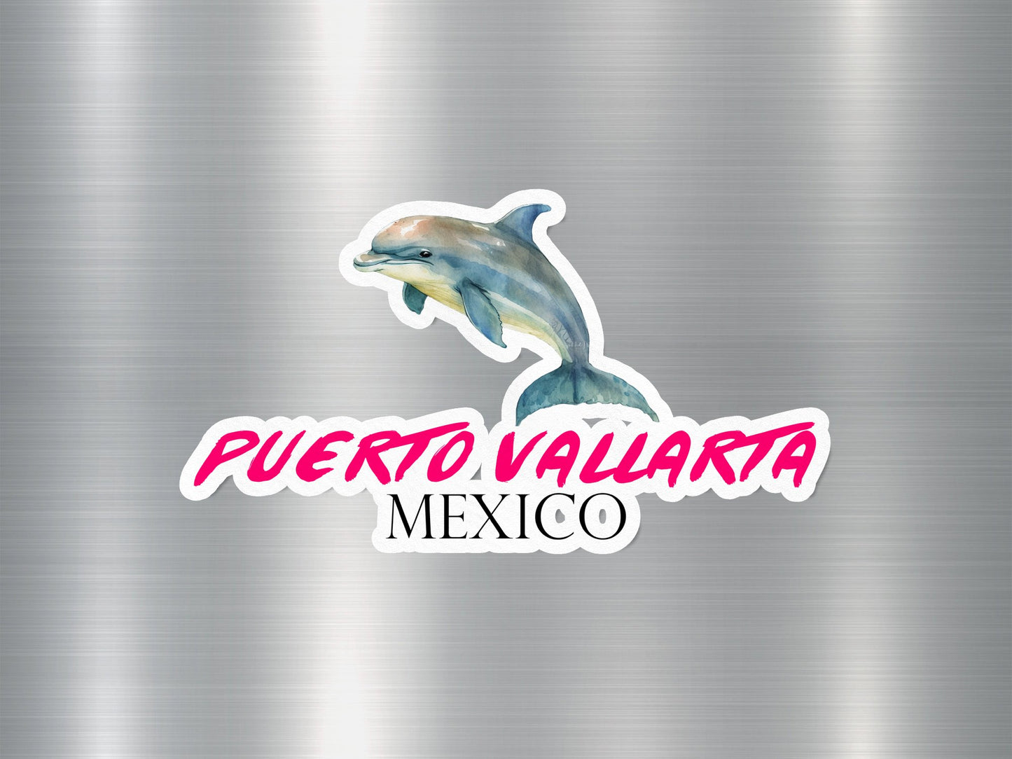 Puerto Vallarta Mexico Dolphin Sticker