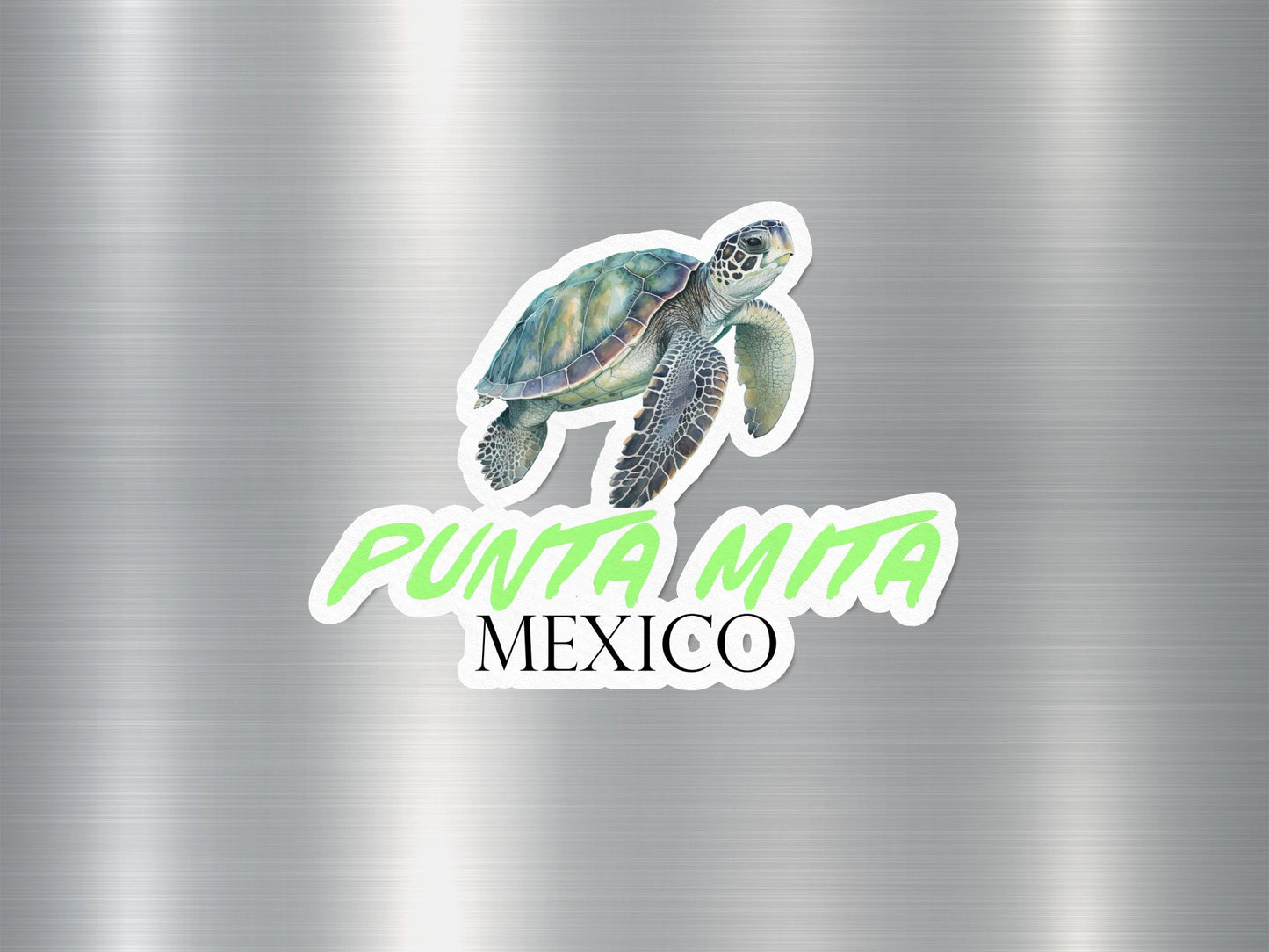 Punta Mita Mexico Turtle Sticker