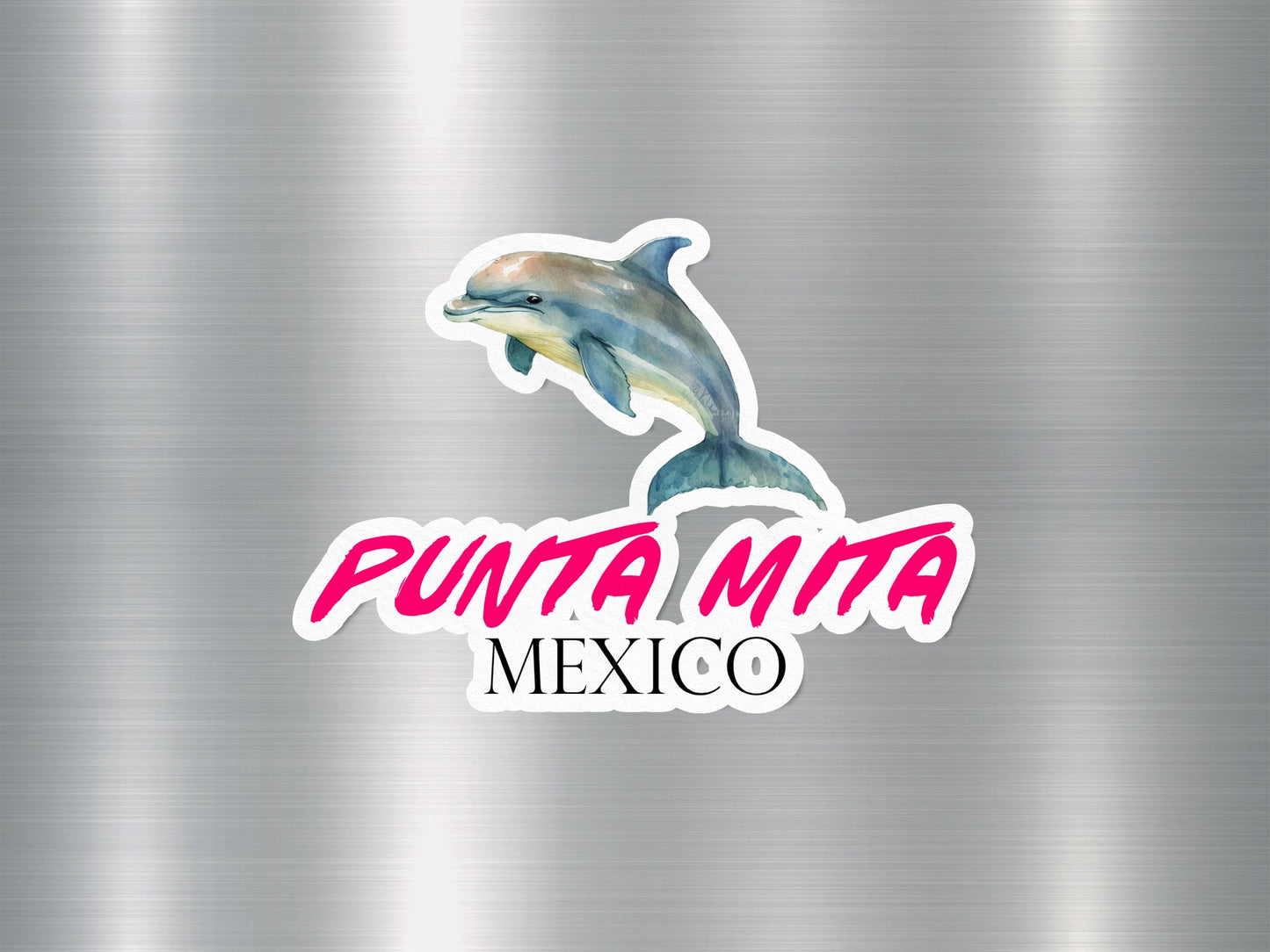 Punta Mita Mexico Dolphin Sticker