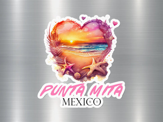 Wholesale Punta Mita Mexico Heart Sticker