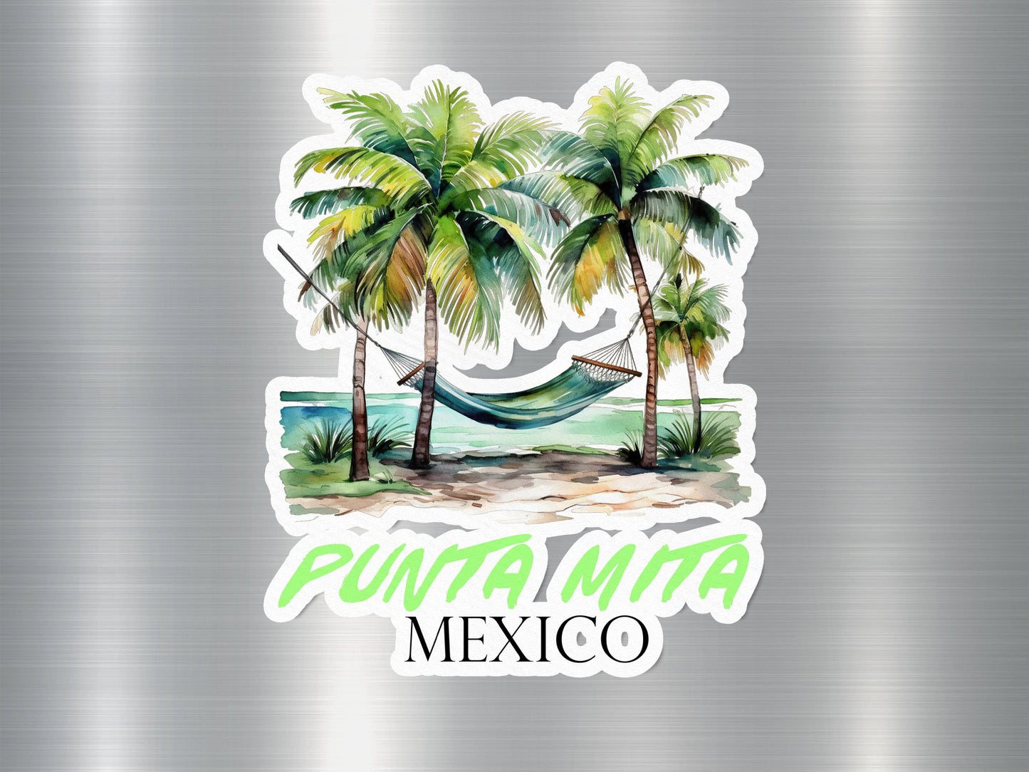 Punta Mita Mexico Hammock Sticker