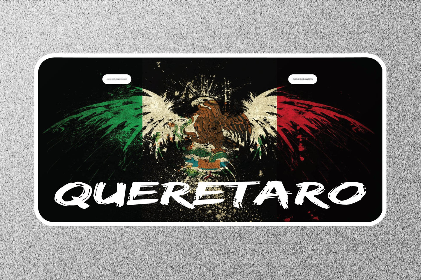 QUERETARO Mexico Licence Plate Sticker