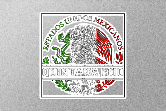 Quintana Roo Mexico State Stickers