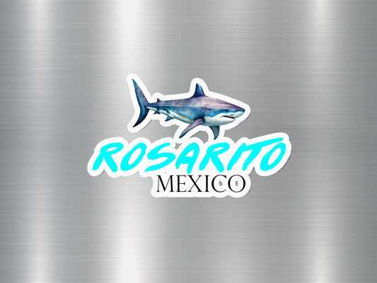 Rosarito Mexico Shark Sticker