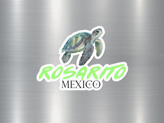 Rosarito Mexico Turtle Sticker