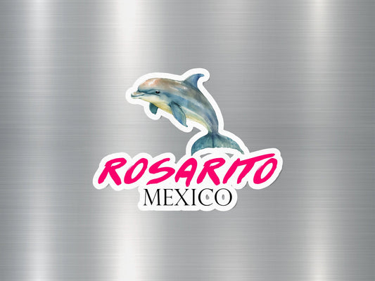 Rosarito Mexico Dolphin Sticker