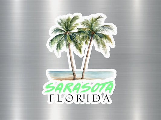 Wholesale Sarasota Florida Palm Tree Sticker