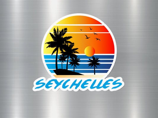 Seychelles Florida Sunset Sticker