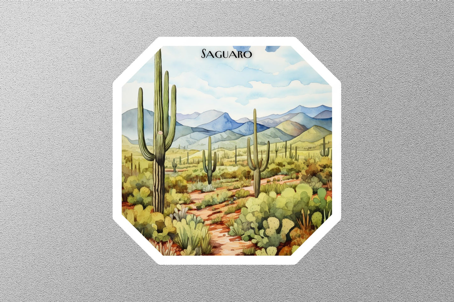 Saguaro 1 National Park Sticker