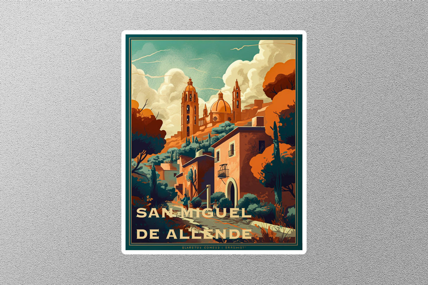 Wholesale Vintage San Miguel Travel Stickers