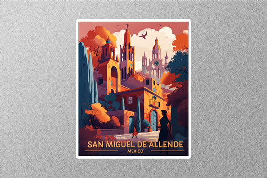 Vintage San Miguel Travel Stickers