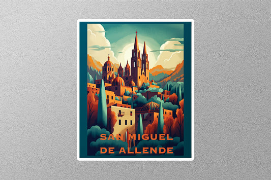 Vintage San Miguel Travel Stickers