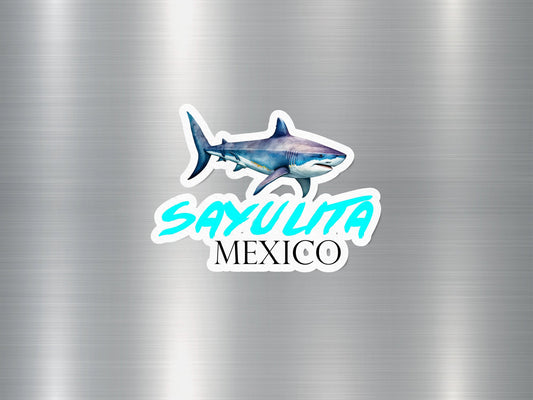 Sayulita Mexico Shark Sticker