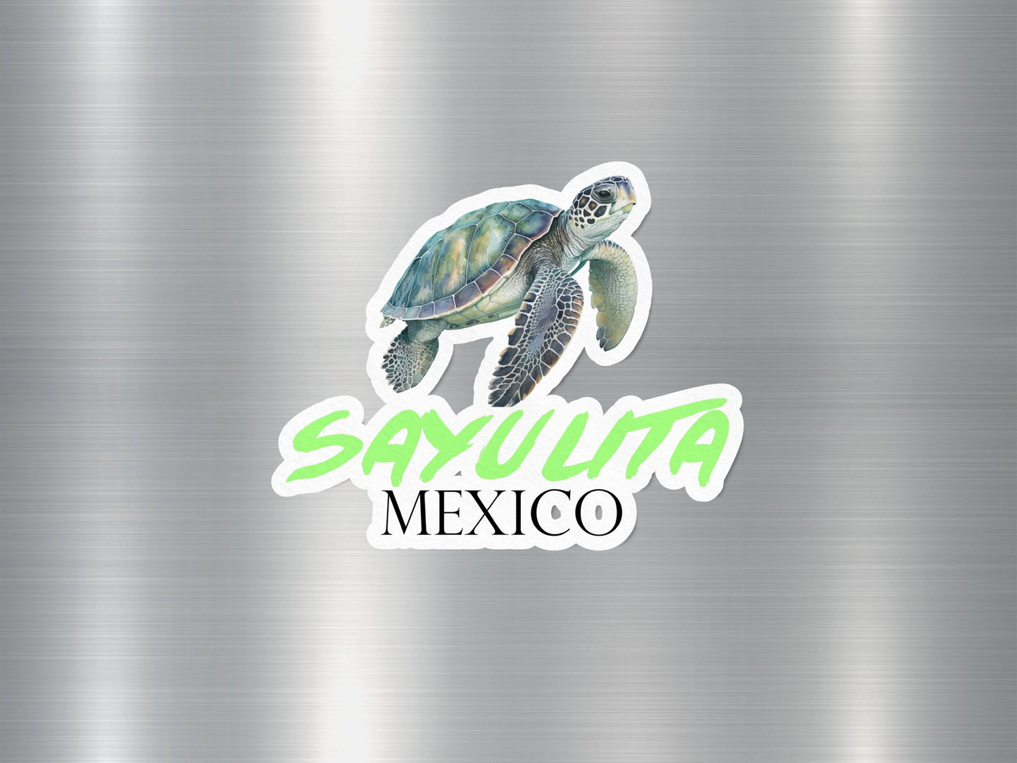 Sayulita Mexico Turtle Sticker