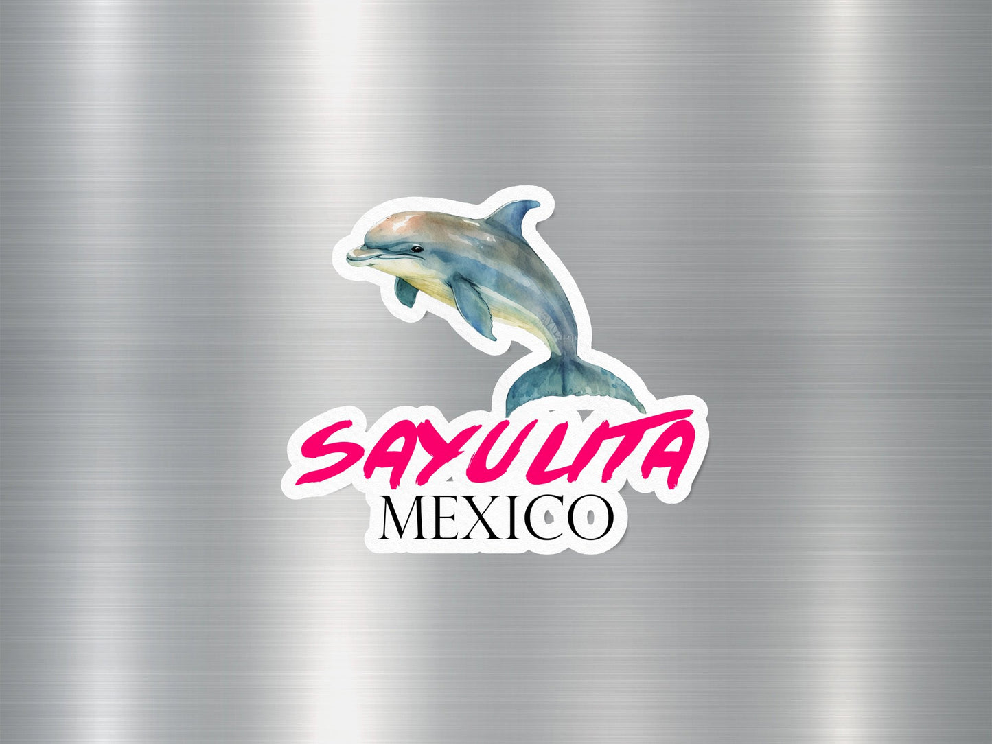 Sayulita Mexico Dolphin Sticker